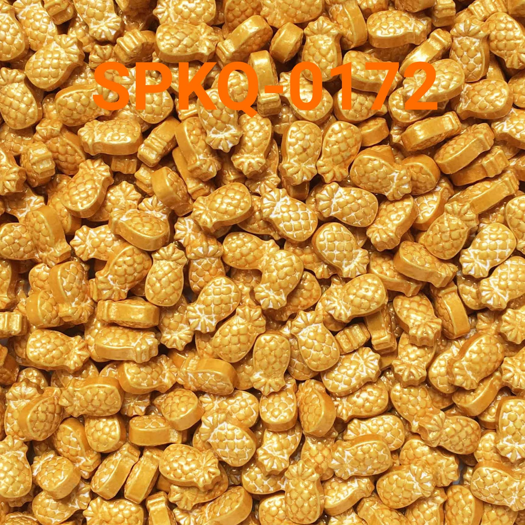 

SPKQ-0172 Sprinkles sprinkle sprinkel 250gr nanas emas yamama baking grosir murah sprinkles cake dekorasi mutiara trimit decoration story sprinklestory sprinklesstory sprinkle story yamama baking