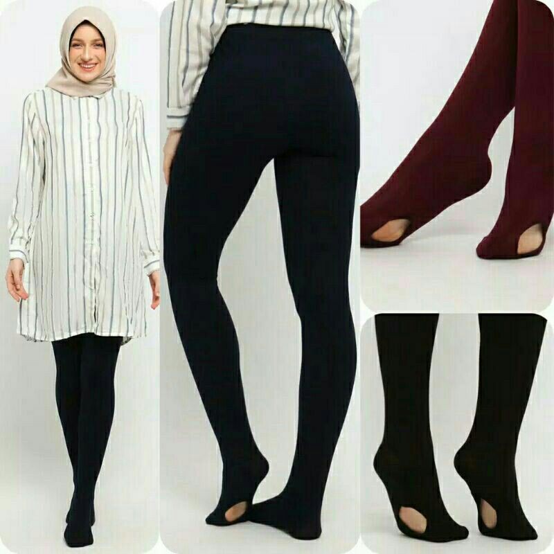 COVERED LEGGING | LEGGING WUDHU | LEGGING WUDHU HIGHWAIST | LEGGING HITAM | LEGGING HW