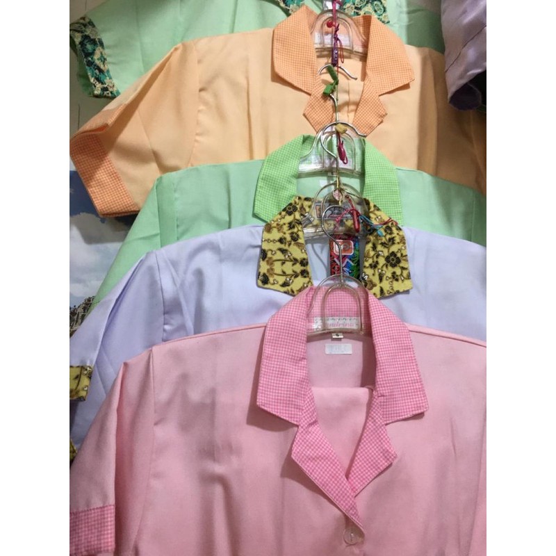 Seragam/baju suster/ baby sitter celana pendek