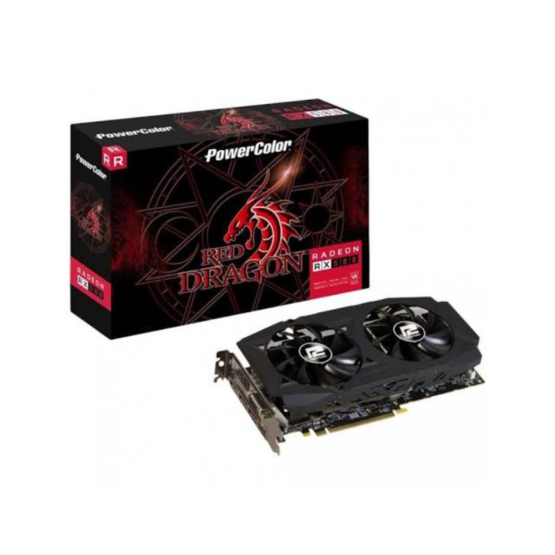 VGA POWERCOLOR RX 580 8GB RED DRAGON