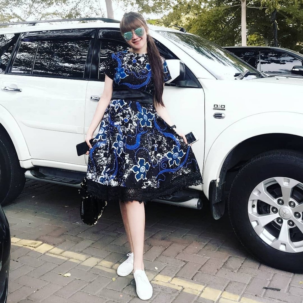 DRESS BATIK CANTING SHIBORI SOLO