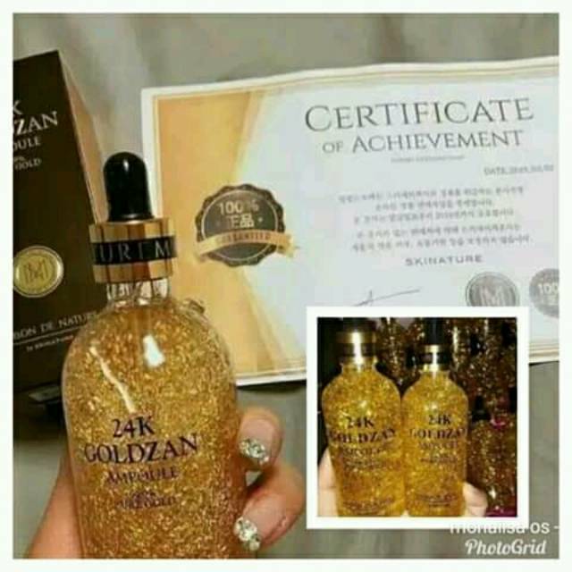Serum 24k goldzan 100ml original
