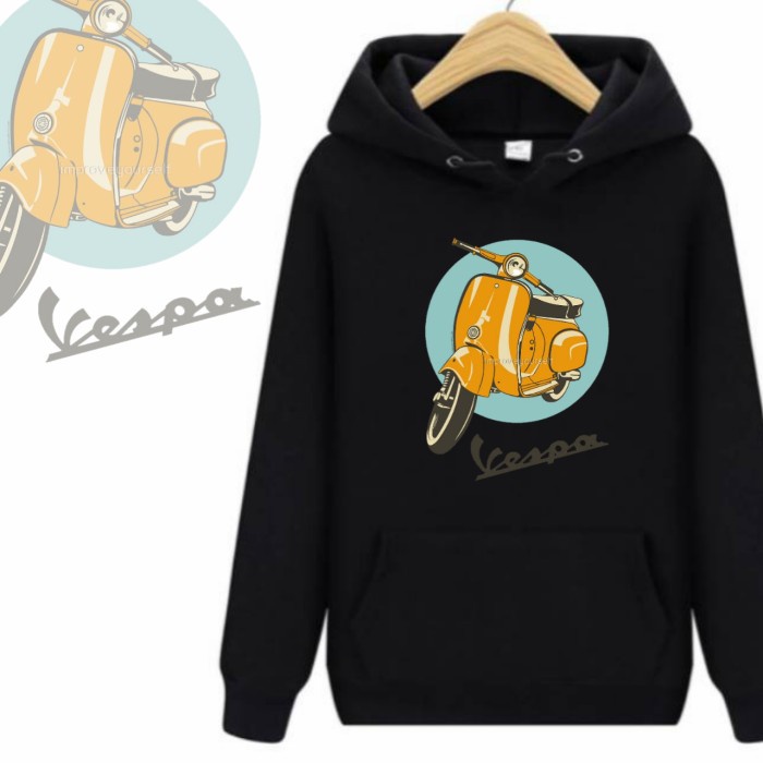SWEATER HOODIE ANAK KARAKTER VESPA CLASSIC - JAKET ANAK PREMIUM