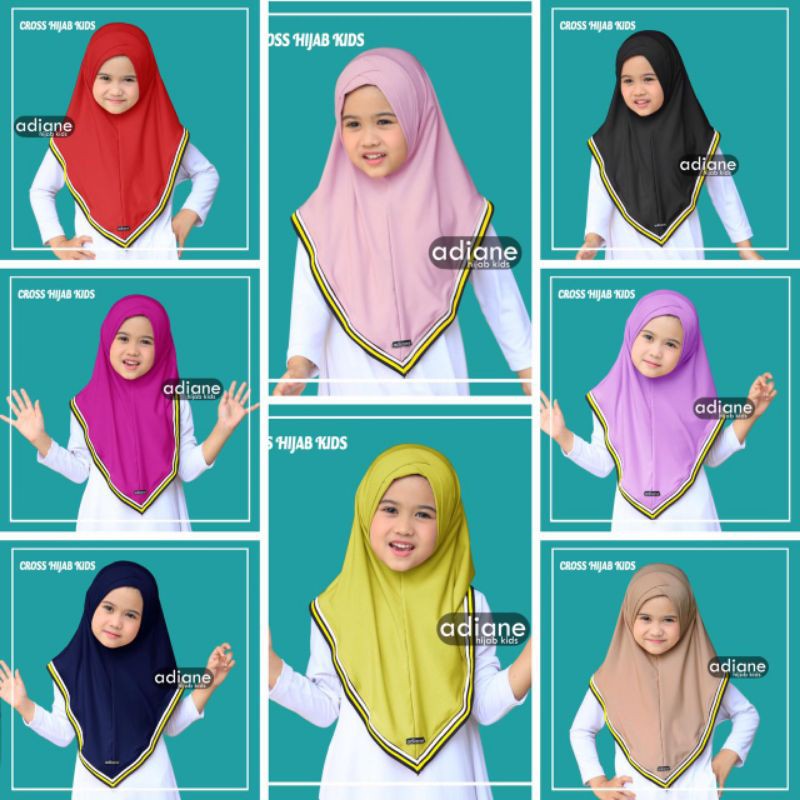 HIJAB ANAK CROSS By ADIANE