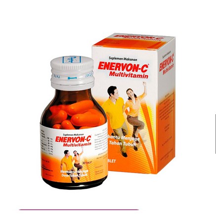 Enervon-C Tablet 30s - Vitamin C Enervon active per Botol