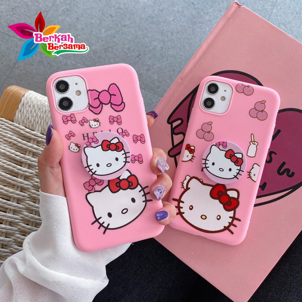 SS267 case Popsocket HELLO KITTY Vivo Y53 Y71 Y71i Y81 Y81c V5 V5s Lite Y65 Y69 BB4413