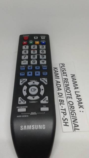 REMOTE REMOT HOME THEATER SAMSUNG BLU RAY AH-59 ORIGINAL ASLI