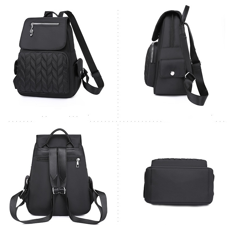 TAS RANSEL WANITA ANTI AIR BACKPACK HITAM MAHELA TA490B5 IMPORT BESAR GENDONG PUNGGUNG KOREA SEKOLAH KULIAH KERJA REMAJA BATAM BRANDED PREMIUM