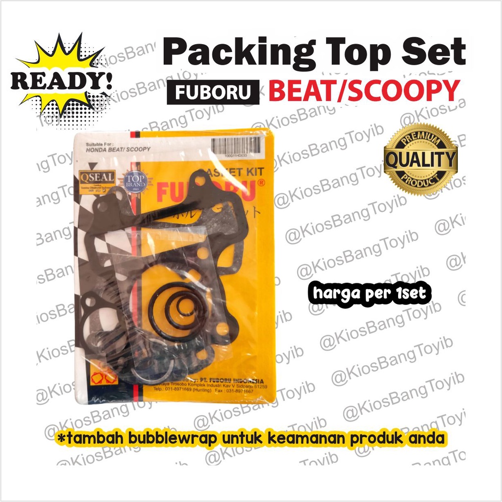 Packing Top Set Gasket Kit Beat Vario Scoopy Karisma Supra CS1 (FUBORU)