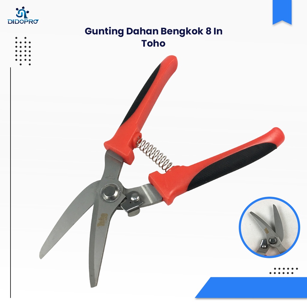 Gunting Seng TOHO Bengkok 8&quot; ORI | Gunting Kawat Dahan Cutter