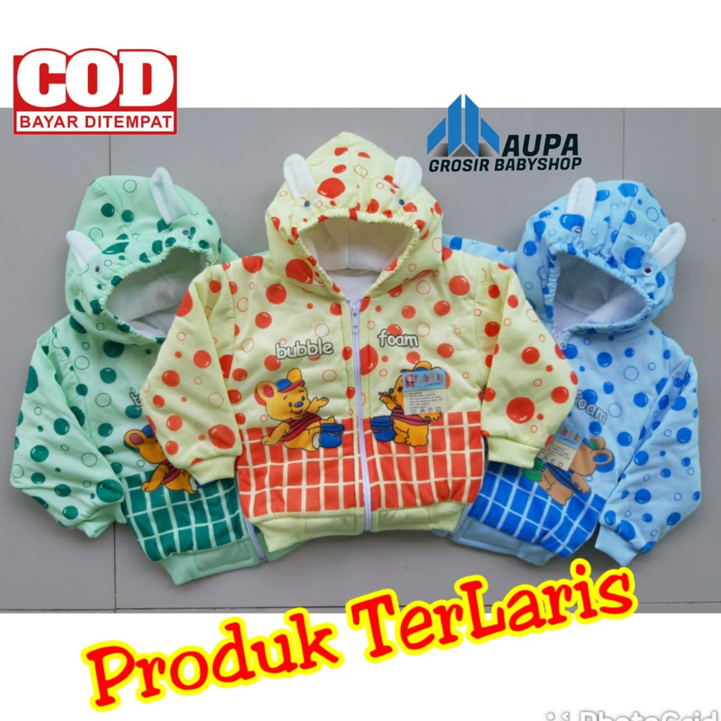 jaket bayi tebal