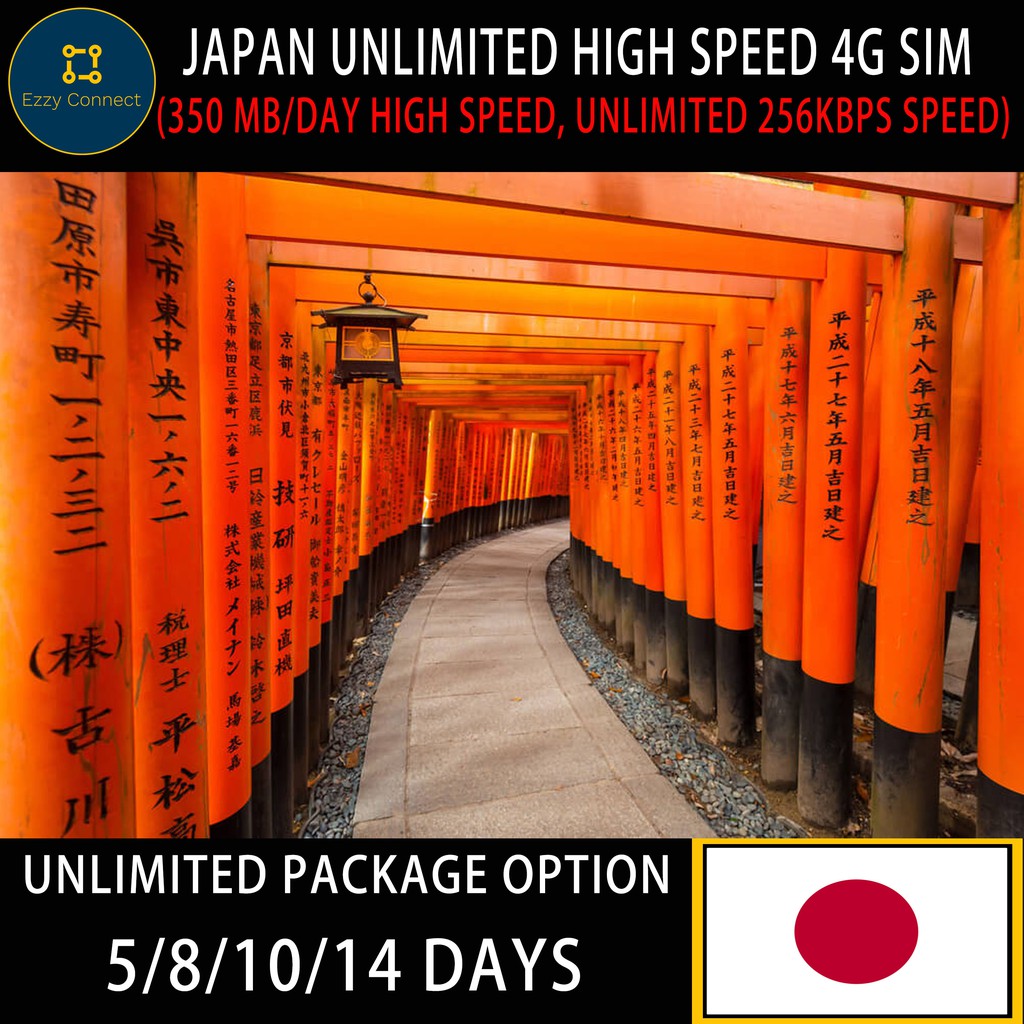 Promo SIMCARD JEPANG CU 7 Hari 4G (FUP 2.5GB) SIMCARD PAKET DATA