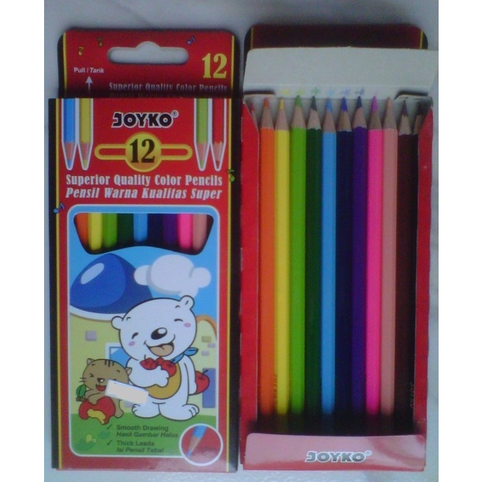 

WARNAPENSIL- AKSESORIS DAN SOUVENIR. PENSIL WARNA SIZE SEDANG -PENSIL WARNA