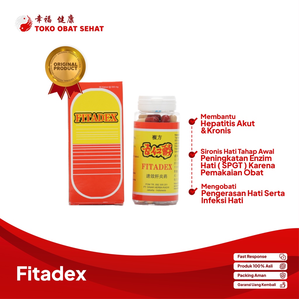 FITADEX obat liver - hepatitis - penyakit kuning herbal manjur