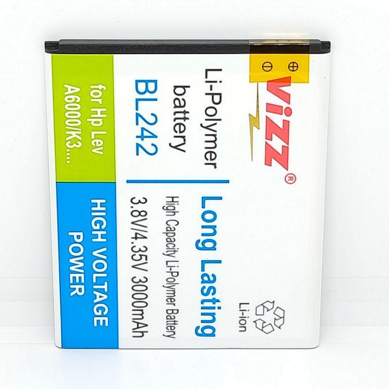 Baterai Batre Vizz Lenovo BL259 / K5+ / K5 Plus Original Vizz