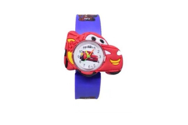 JAM TANGAN ANAK CEPLOK/JEPRET KARAKTER CAR