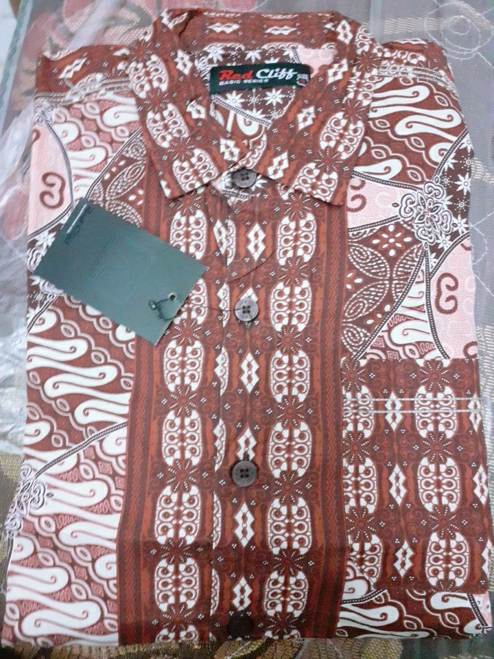 Redcliff Zb1569 Mi - Kemeja Batik Lengan Pendek