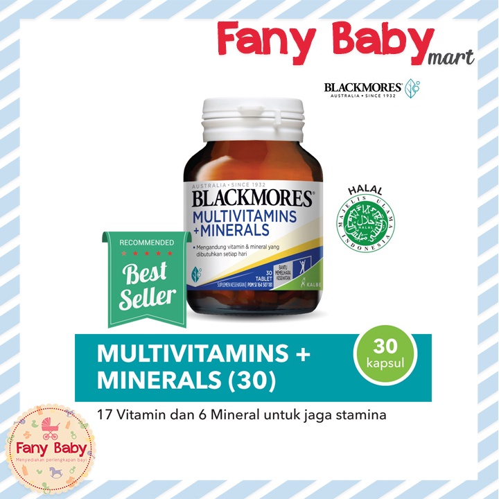 BLACKMORES MULTIVITAMIN + MINERALS / 30 TABLET