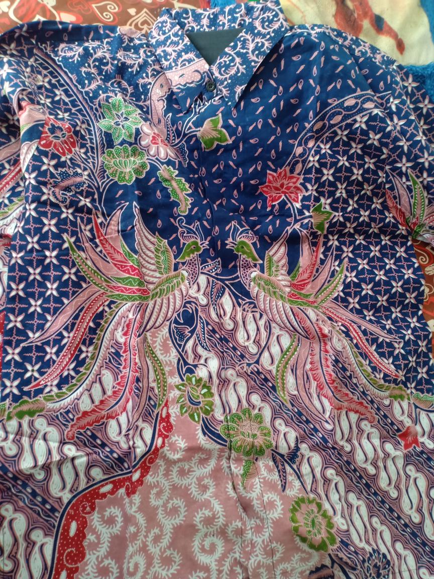 Batik Pria Peksi Kembar Full Furing Katun Halus Ori Solo