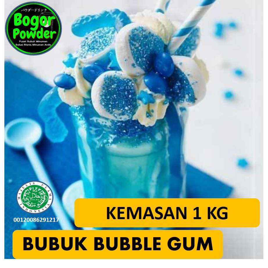 

Bubuk Minuman Bubble gum 1kg / Powder drink Bubble gum 1 kg / Bubble gum 1kg