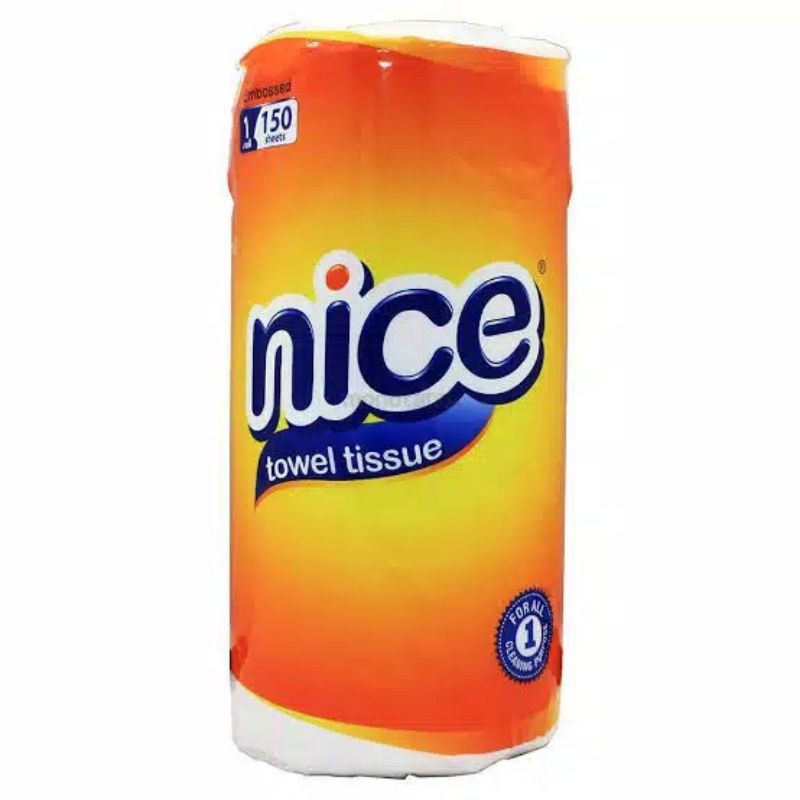 TISU DAPUR NICE KITCHEN TOWEL TISSUE GULUNG 150'S TEBAL