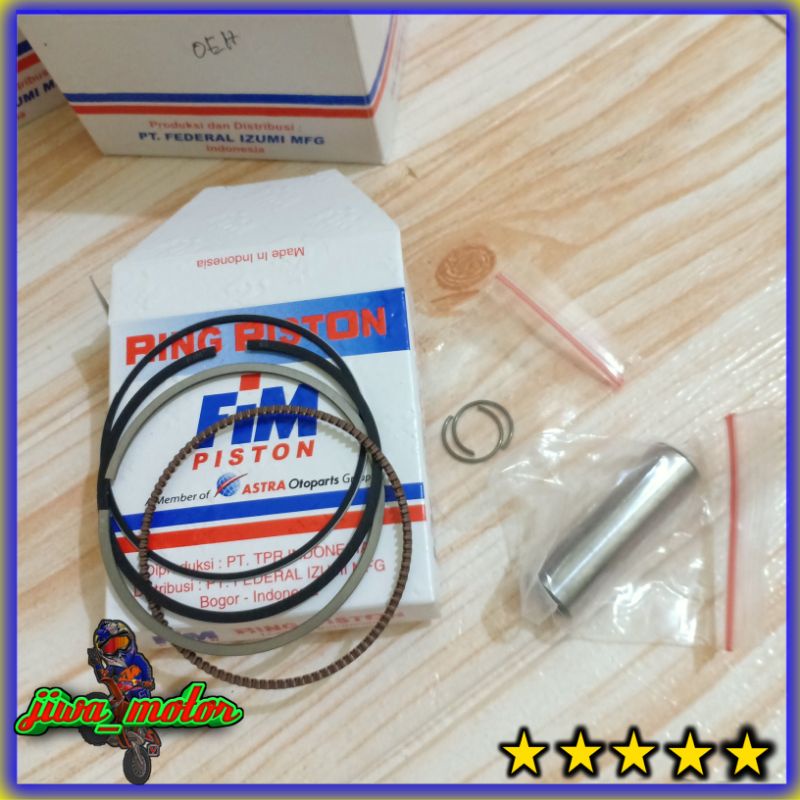 seher piston kit fim mentahan ukuran diameter 57 57,5 58 58,5 59 59,5 60 61 62 63 pin 13 14 15-1