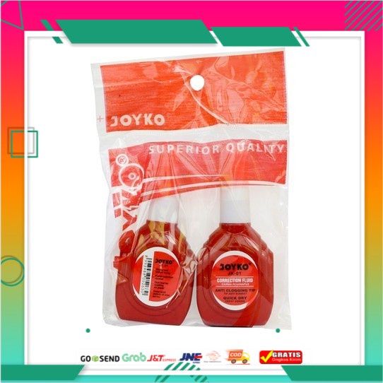

JOYKO CORRECTION FLUID JK 101 SET 2 R0117
