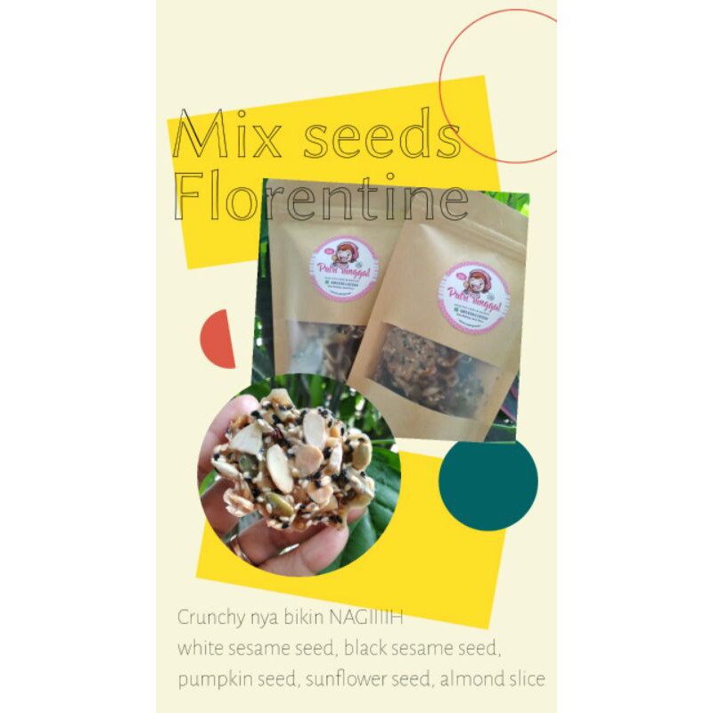 

MURAH !! florentine mix seeds 100 GET 3 Bungkus