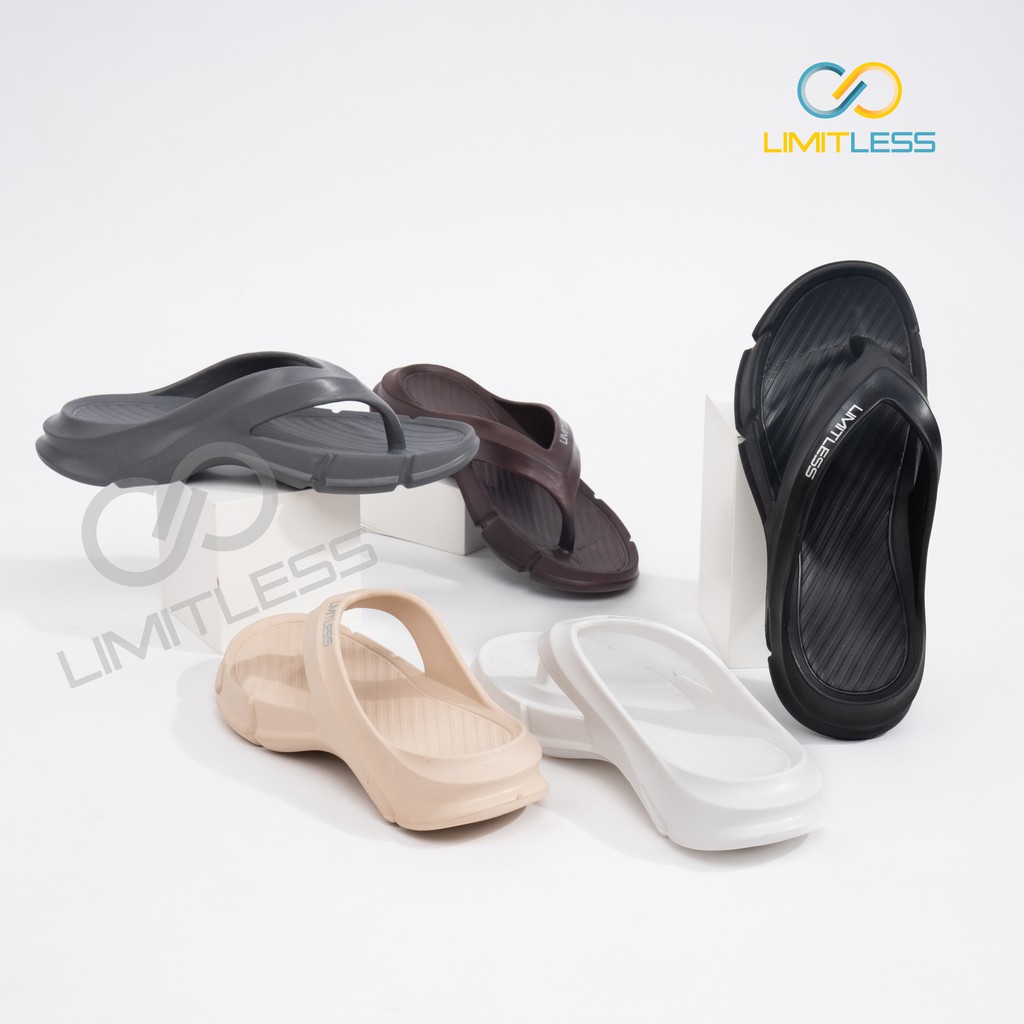 Sendal Pria Japit Dewasa Casual EVA Sandal Cowok Distro Limitless Karet Empuk Murah