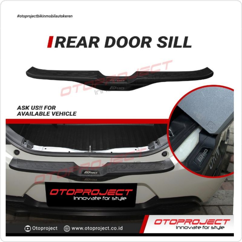 Sill Plate Belakang Brio New 2018-ON Merk Otoproject