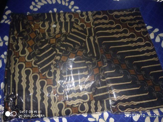 Kemeja Batik Pria Ppbtk07 Wsa04 Lengan Panjang