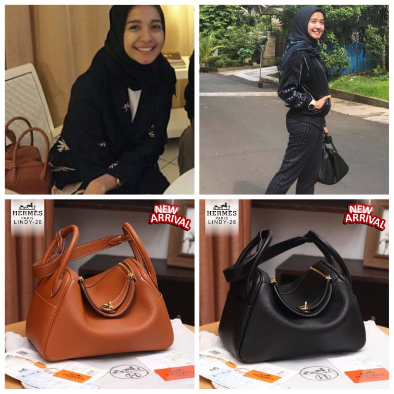 Alco - Tas Mewah Wanita Terlaris Lindy Bag Fashion Import 26