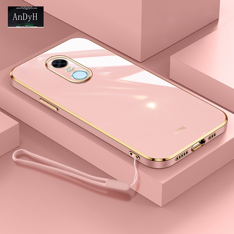 Andyh Soft case Hp Dengan Tali Untuk Xiaomi Redmi 5plus