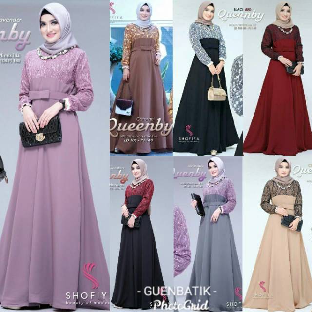 QUENBY Gamis tille mutiara ready ANAK