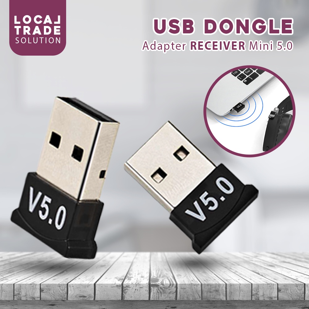 Bluetooth Receiver Mini 5.0 Transmitter Usb Dongle Adapter Pc Komputer Konektor Bluetooth Speaker Mouse Keyboard Wireles