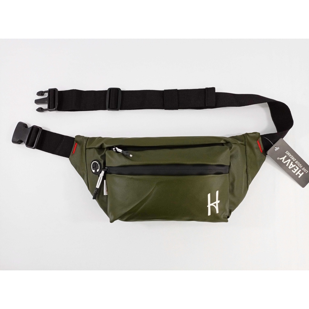 HEAVY.BAG | Waistbag Waterprooff pria / wanita | Tas pinggang Heavy | pnck-1038