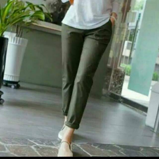 Celana basic pants LUXURY premium