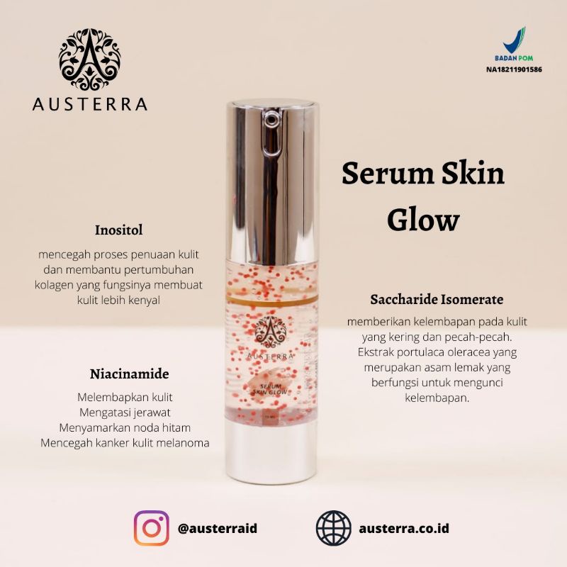 austerra serum glow 15ml