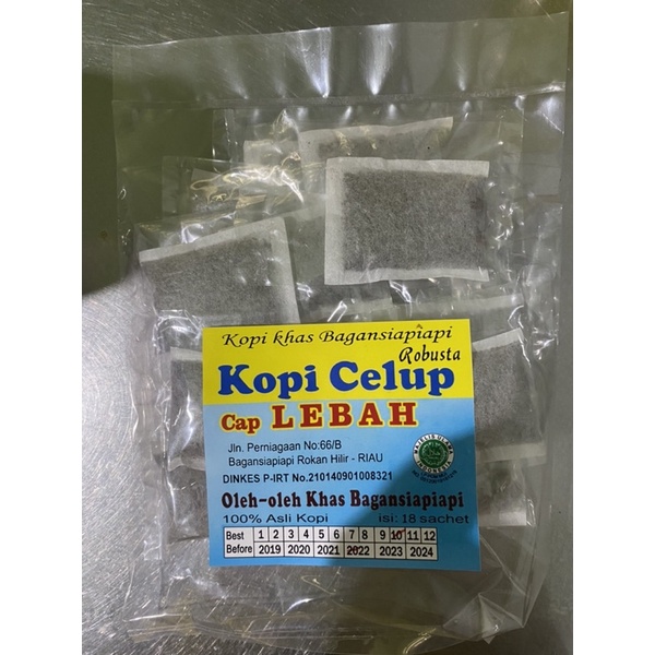 

Kopi Hitam Khas Bagansiapiapi (Kopi instan / celup)