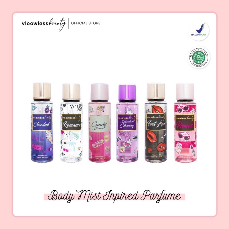 Vloowless Body Mist Parfume by Maylizaa