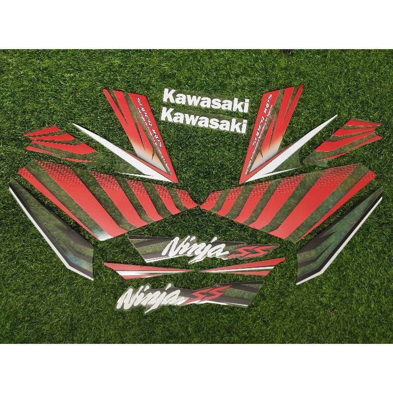 STRIPING STICKER NINJA SS NINJA R CUSTOM TRANSPARAN