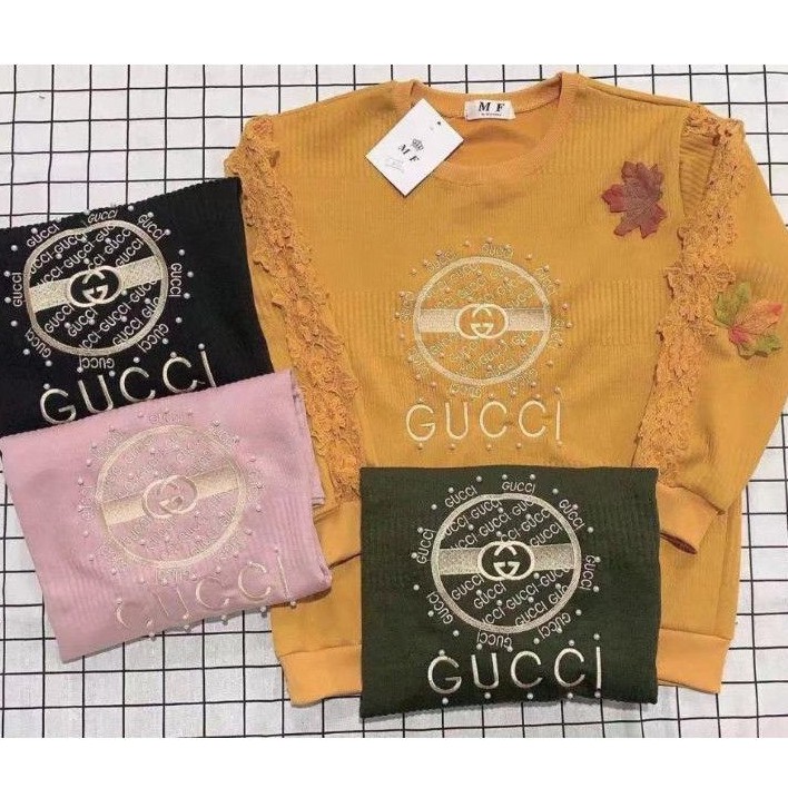 MF Sweater Wanita Import Lengan Panjang XL Besar