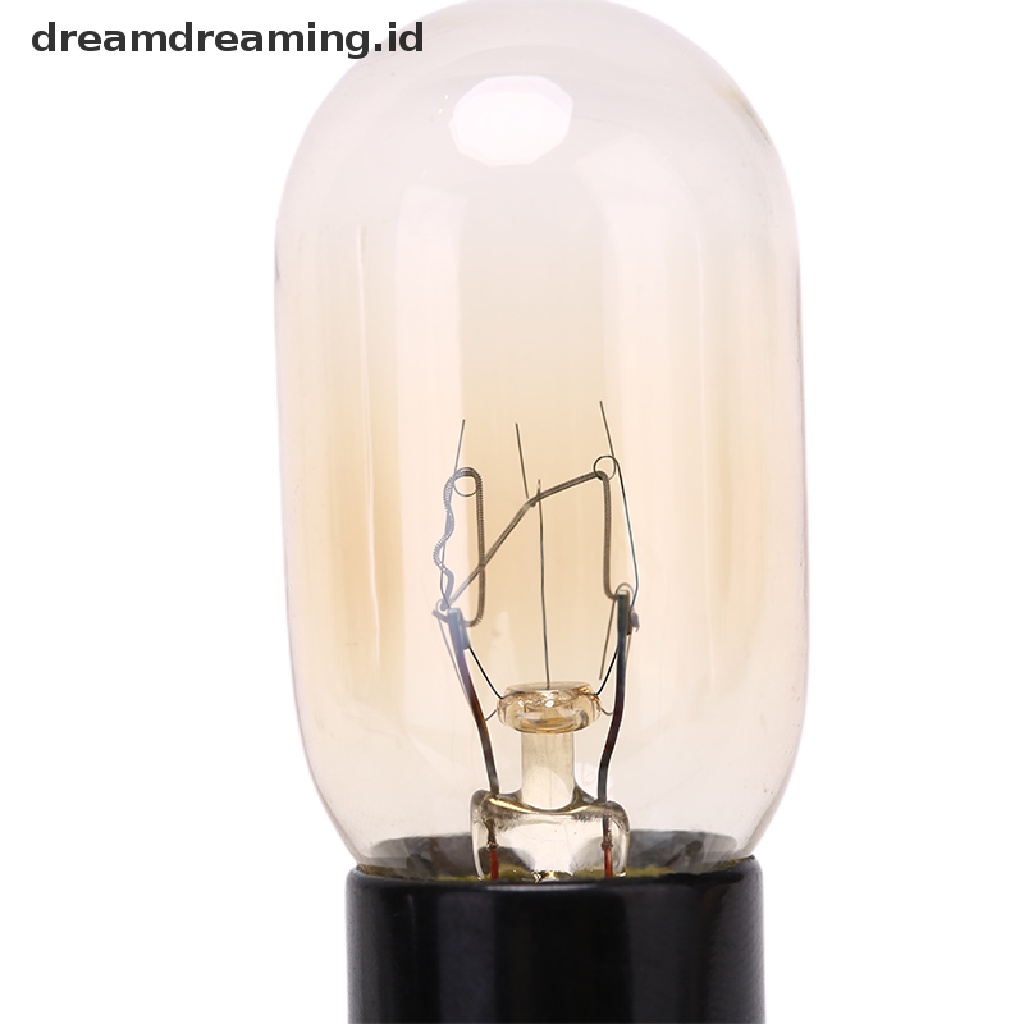 (dreamdreaming.id) Lampu Bohlam Microwave / Oven 230V 20W Pengganti Dengan Holder Lampu