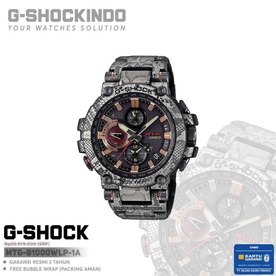 Casio G-Shock MTG-B1000WLP-1A / MTG-B1000WLP-1ADR Original