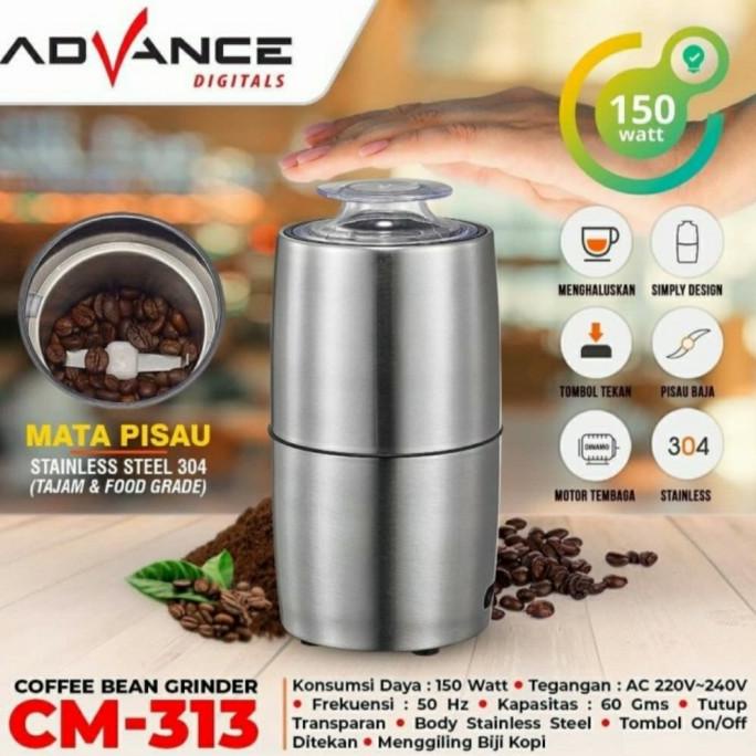 +++++] Advance CM 313 Penggiling Biji Kopi Bumbu Portable Coffee Bean Grinder