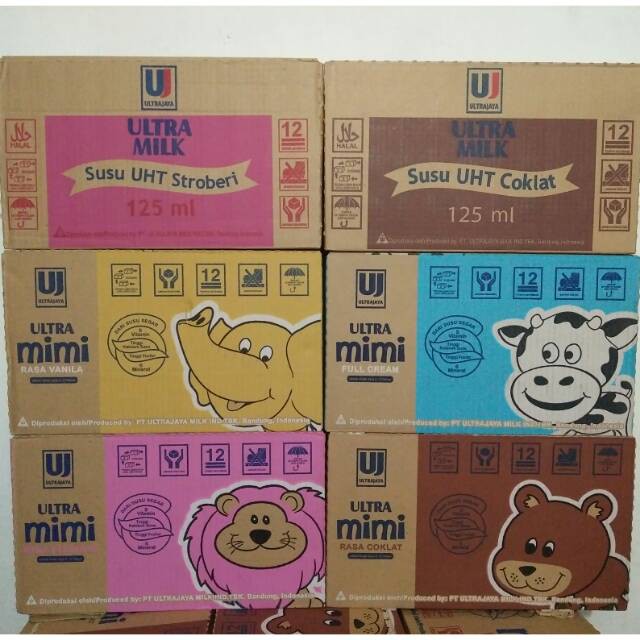 

ULTRA MIMI 125ml COKLAT / STROBERI / FULL CREAM / VANILLA