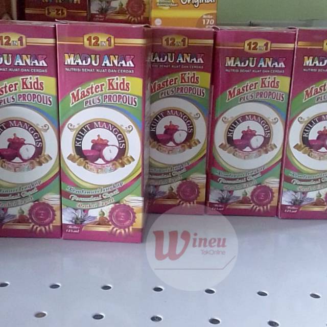 

Madu Anak MASTER KIDS PLUS PROPOLIS aL Muntaha