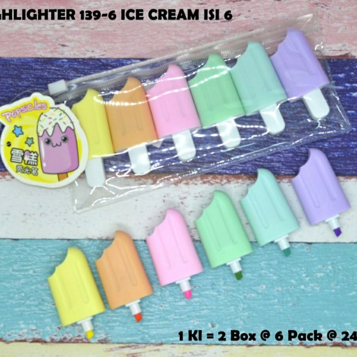 

Stabillo set Fancy isi 6 pcs Lucu Korea Style