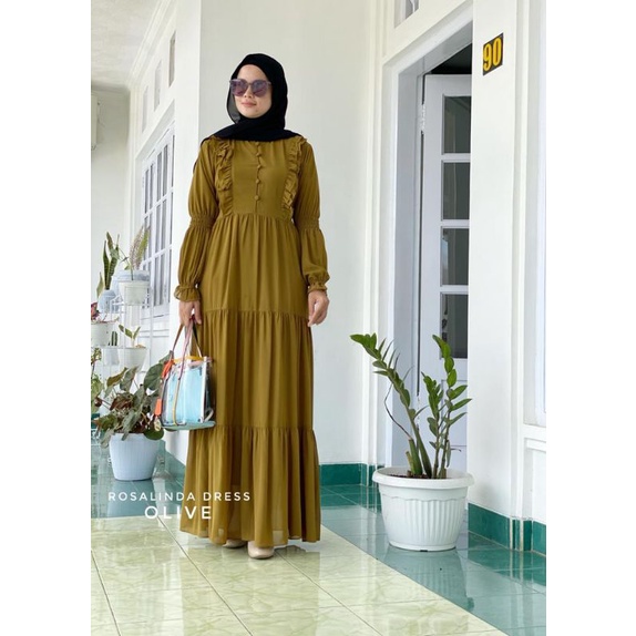 ROSALINDA DRESS GAMIS TERBARU MOSLEMA OFFICIAL