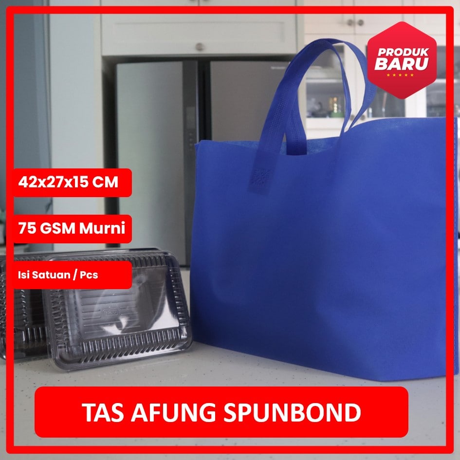 

Tas Spunbond Press Takeway 42x27x15 / TAS kotak brownis BCA